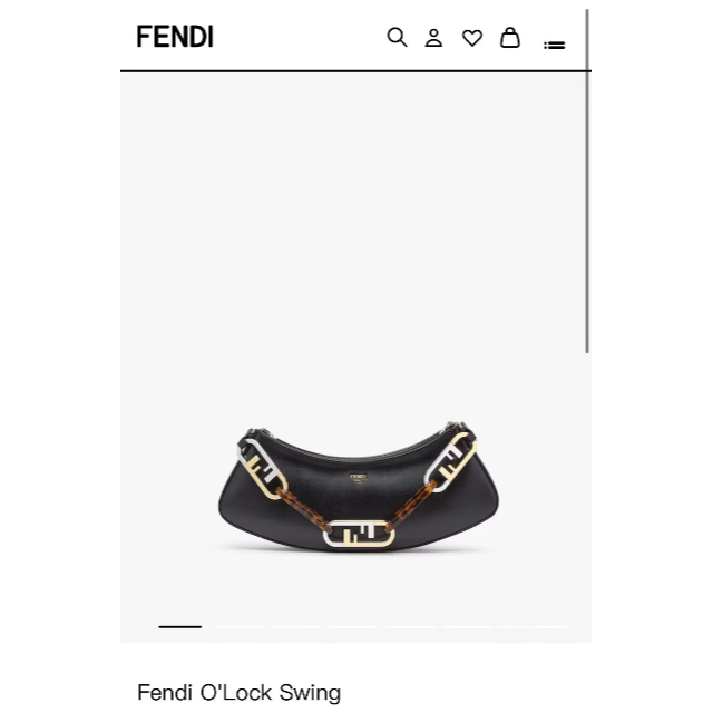FENDI - ★新作★未使用★ FENDI O'lock Swing 未入荷