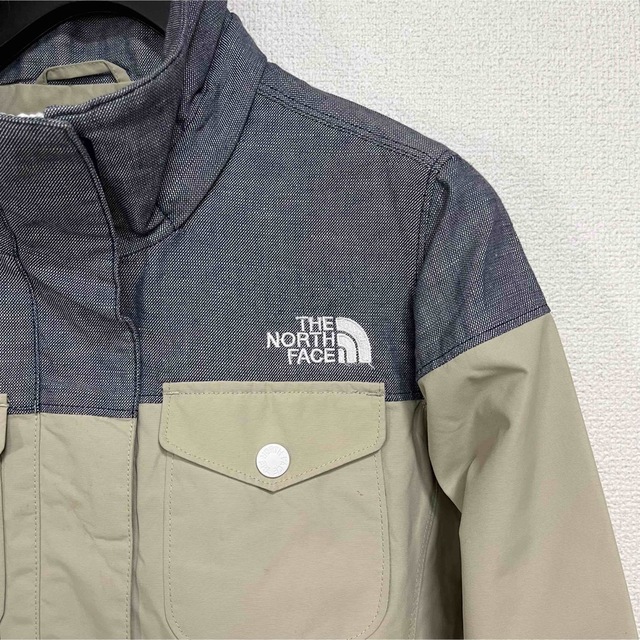 THE NORTH FACE(ザノースフェイス)の美品人気 ノースフェイス マウンテンコート レディースXS ロゴ刺繍 レディースのジャケット/アウター(ロングコート)の商品写真