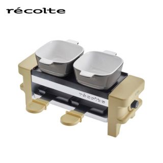 recolte ラクレット&フォンデュメーカー メルト ベージュ(調理機器)