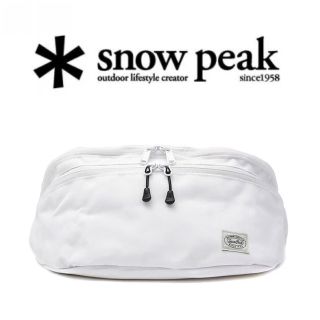 スノーピーク(Snow Peak)のスノーピーク Active mesh 2way bag ホワイト(ボディバッグ/ウエストポーチ)