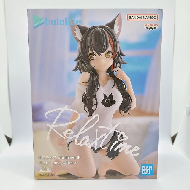 BANPRESTO - ホロライブ #hololive IF Relax time 大神ミオ フィギュア