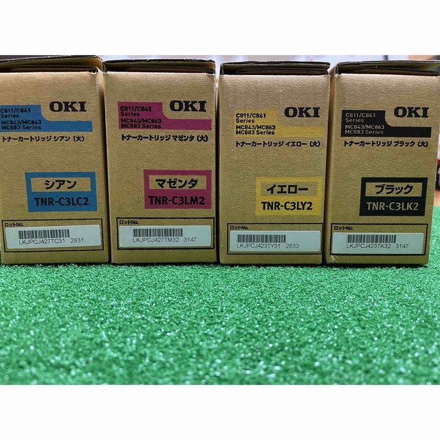 正規品質保証】 ☆OKI純正 トナーカートリッジ 4色セット オフィス