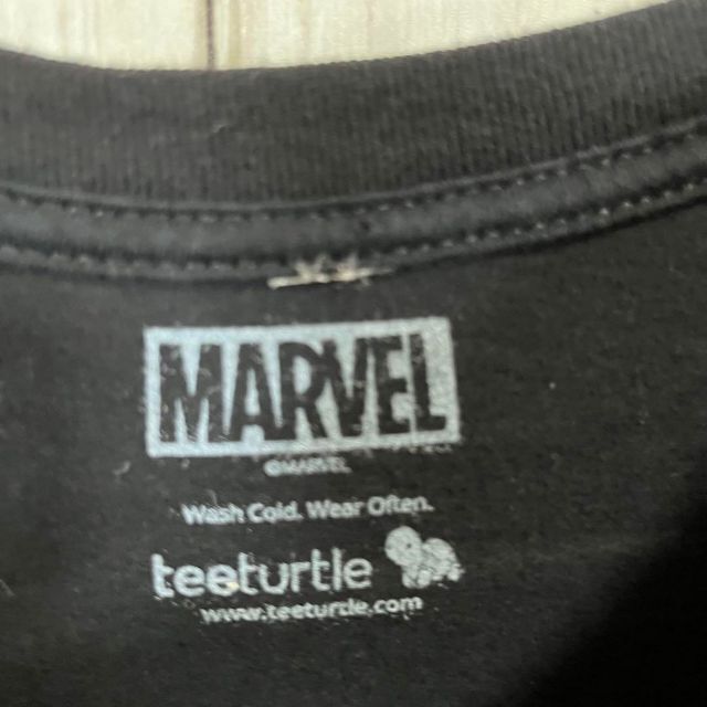 MARVEL(マーベル)のアメリカ古着　アメコミ　MARVELマーベルグルートプリントTシャツ　黒 メンズのトップス(Tシャツ/カットソー(半袖/袖なし))の商品写真