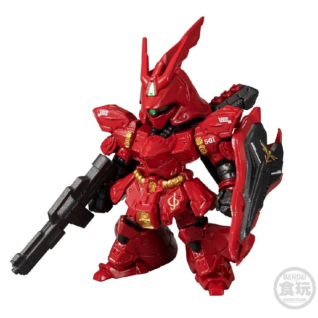 変革のパワーを授ける・願望成就 ガンダム コンバージ サザビー(赤い
