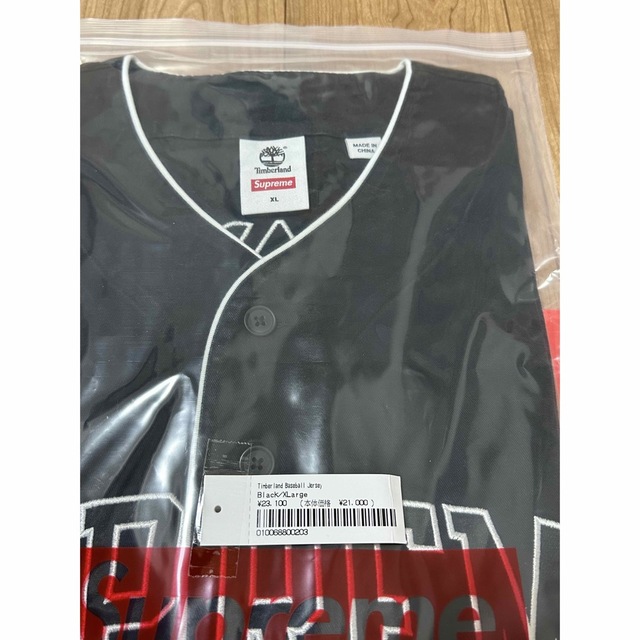 Supreme - Supreme Timberland Baseball Jersey Blackの通販 by 's
