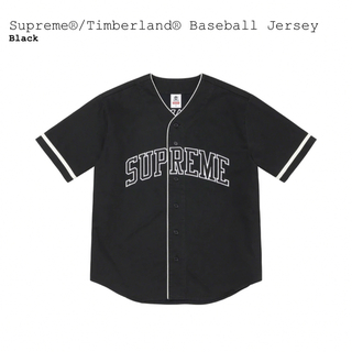 シュプリーム(Supreme)のSupreme Timberland Baseball Jersey Black(シャツ)