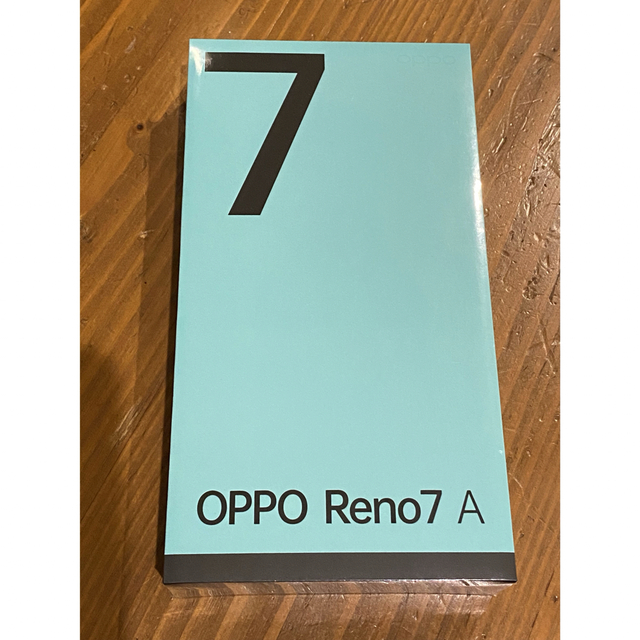 新品　ワイモバイル　OPPO Reno7 A SIMフリー　ドリームブルー　新品