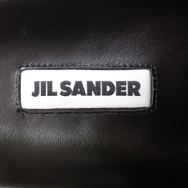 新品正規品 jil sander メンズ パデッド レザー サンダル - サンダル