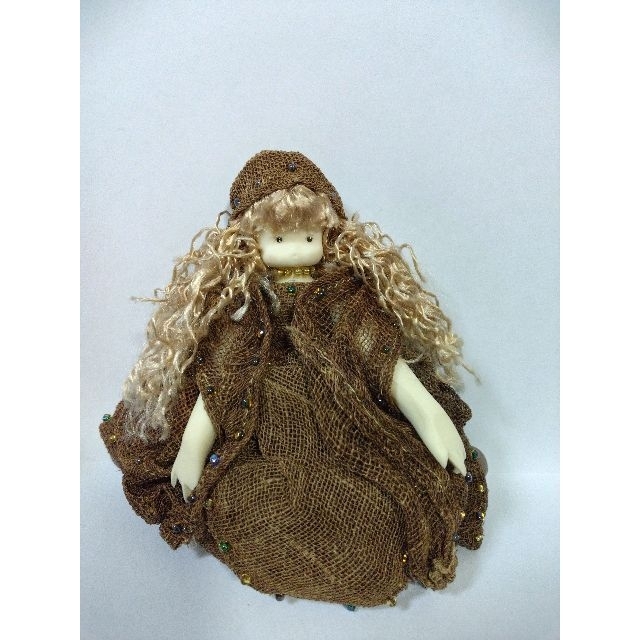 【新品】粘土人形　❧マッチ売りの少女❧　一点もの