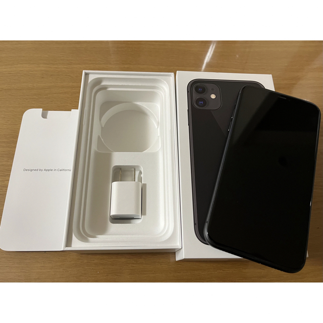 美品⭐︎Apple iPhone 11 128GB ブラック SIMフリー