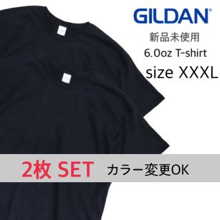 ギルタン(GILDAN)のりりぃ様専用【ギルダン】新品未使用 半袖Tシャツ 紫&黒 2枚セット XXXL(Tシャツ/カットソー(半袖/袖なし))