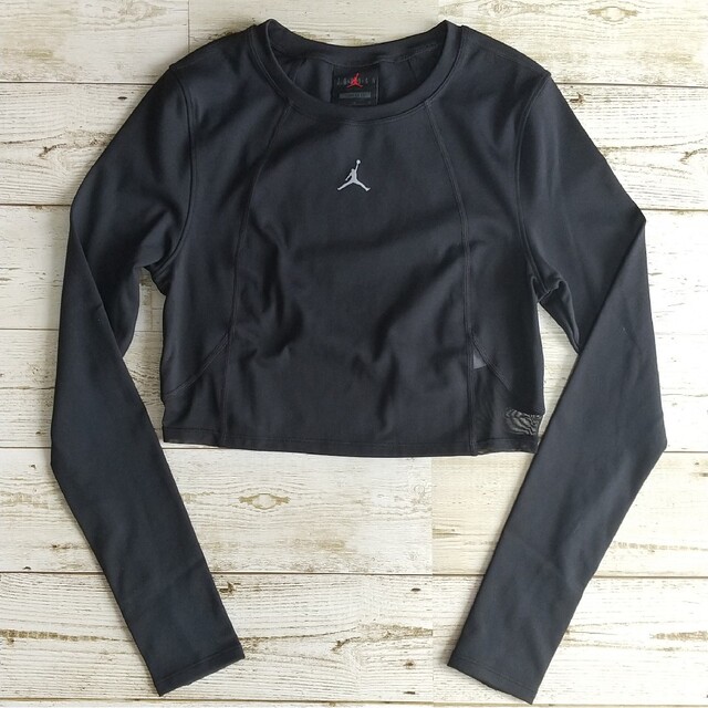 NIKE(ナイキ)の【NIKE】JORDAN ロングスリーブ クロップドトップス(L) レディースのトップス(Tシャツ(長袖/七分))の商品写真