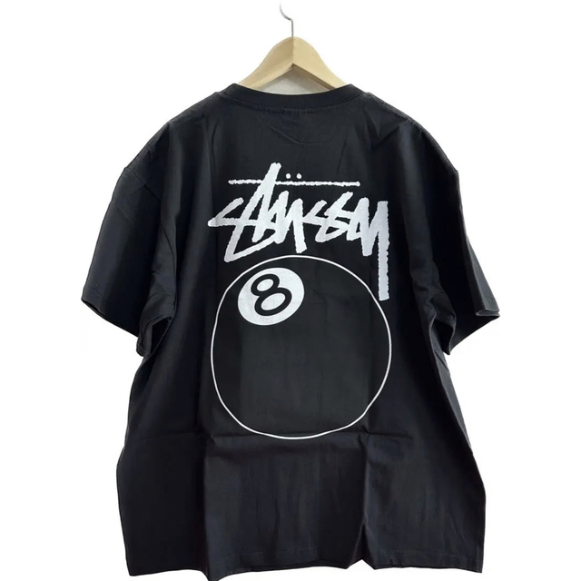 STUSSY 8ボール TEE ブラック XL