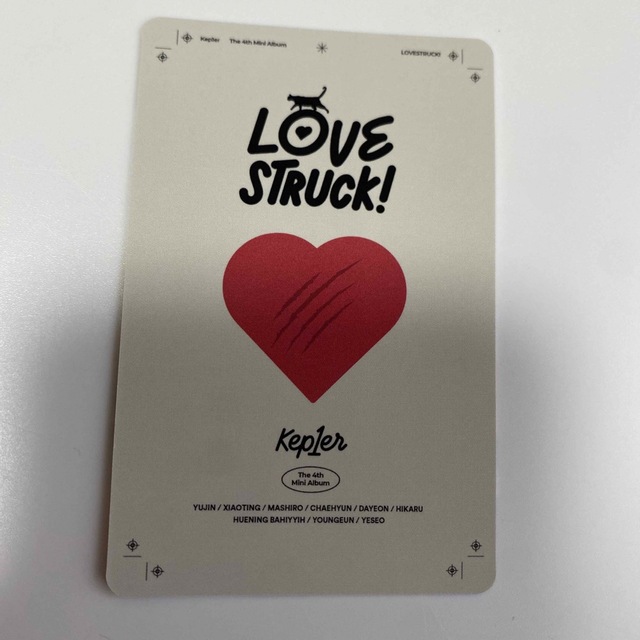 Kep1er LOVESTRUCK sony music ソニー 限定 マシロ | adventure-guides