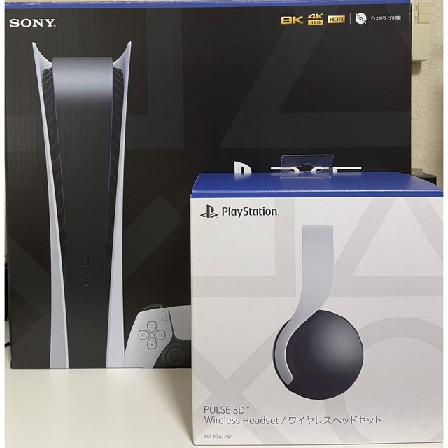 [2点セット]PlayStation5&pulse 3d ワイヤレスヘッドホン