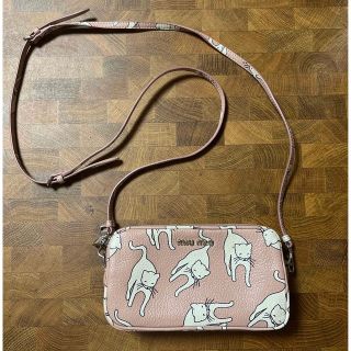 miumiu cat ショルダーバッグ