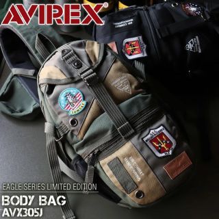 アヴィレックス(AVIREX)のボディバッグ AVIREX 限定品 ワンショルダーバッグ AVX305J(ボディーバッグ)