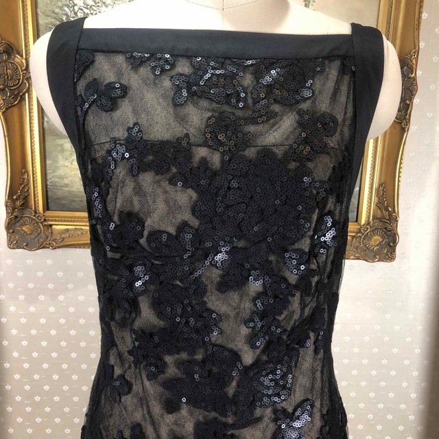 新品☆ TADASHI SHOJI ブラックスパンコール サイズ6(T40) | www