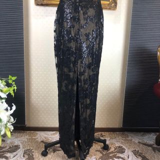 TADASHI SHOJI - 新品☆ TADASHI SHOJI ブラックスパンコール サイズ6