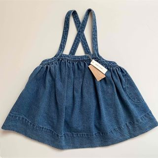 ソーアプルーム(SOOR PLOOM)の新品♡ SOOR PLOOM 吊りスカート 5y(スカート)