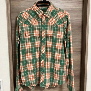 TMT - TMT ダブルガーゼ チェックシャツ XLの通販 by ウメとモモ's