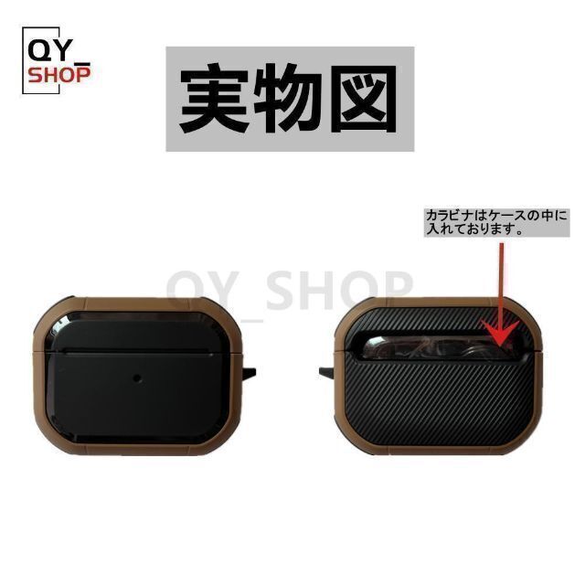 AirPods Pro2世代/Airpods Proケース 衝撃吸収 無線充電の通販 by