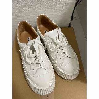 【美品】  OAMC / オーエーエムシー | 2020SS | INFLATE PLIMSOLL インフレート・プリムソル コットンソール スニーカー | 42 | モスグリーン | メンズ