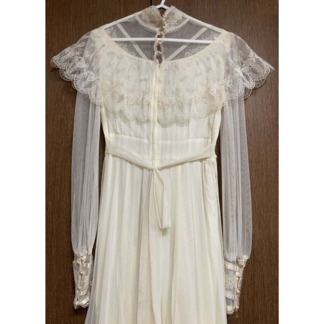 70s gunne sax でかタグ　 Victorian lace dress