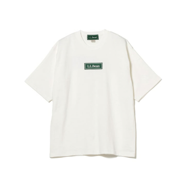 L.L.Bean×BEAMS Bean's GreenLabel Print-T