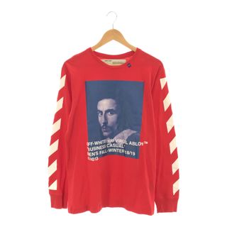 オフホワイト(OFF-WHITE)のOFF-WHITE 18AW Bernini Raglan L/S Tee(Tシャツ/カットソー(七分/長袖))