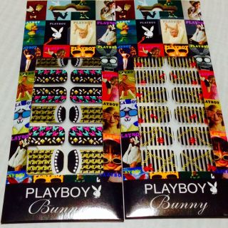 プレイボーイ(PLAYBOY)のプレイボーイ　ネイルシール　20X2(ネイル用品)