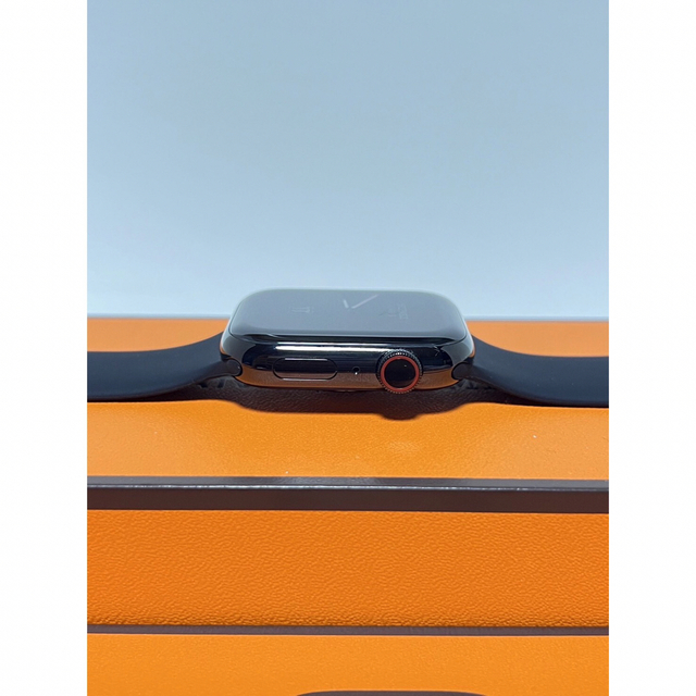 Apple Watch(アップルウォッチ)のApple Watch HERMES  series7 45mm アップル　黒 メンズの時計(腕時計(デジタル))の商品写真
