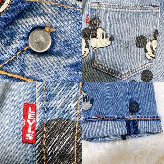 Levi's(リーバイス)のLevi's ミッキーマウス PREMIUM 501 デニムパンツ W28 メンズのパンツ(デニム/ジーンズ)の商品写真