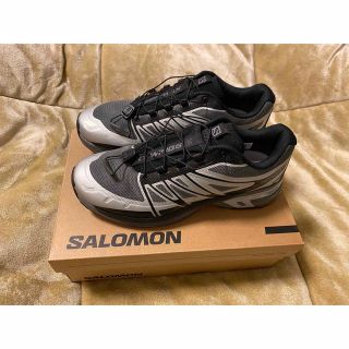 サロモン(SALOMON)のSALOMON XT-WINGS 2 silver black(スニーカー)