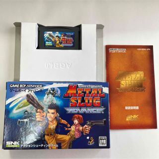 メタルスラッグ アドバンス ゲームボーイアドバンス GBA ソフト 美品(携帯用ゲームソフト)