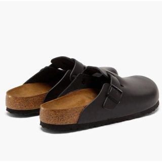 ビルケンシュトック(BIRKENSTOCK)のビルケンシュトック ボストン 26.5 ビルケン レザー ブラック(サンダル)