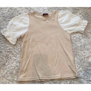 ラブトキシック(lovetoxic)のラブトキシック☆Lovetoxicレース袖パフスリーブT(Tシャツ/カットソー)