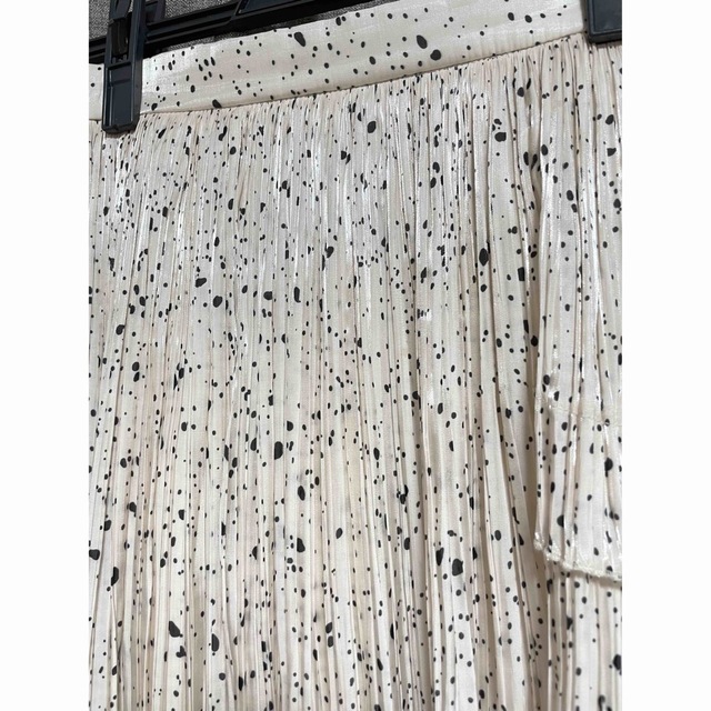 FRAY I.D(フレイアイディー)のグロッシープリーツプリントスカート レディースのスカート(ロングスカート)の商品写真
