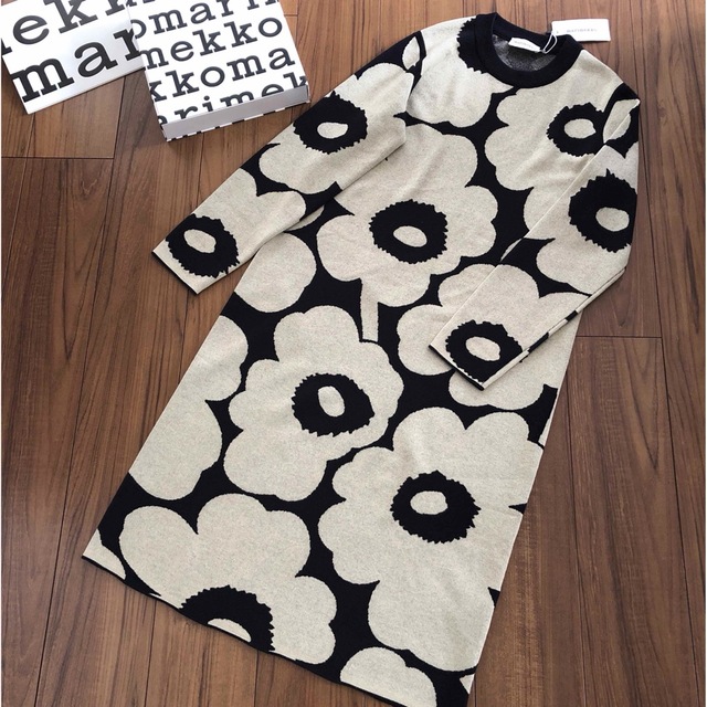 マリメッコ marimekko ウニッコ ニット ワンピース