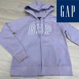 ギャップ(GAP)のGAP × ロゴパーカー パープル(ジャケット/上着)
