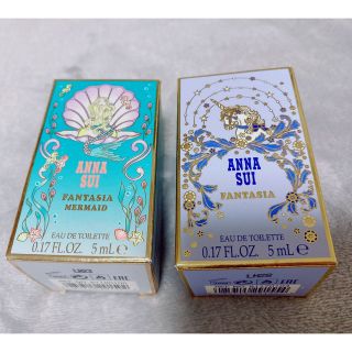 アナスイ(ANNA SUI)の【KM☆様専用】ANNA SUI アナスイ ミニ香水　5ml 2本セット(香水(女性用))