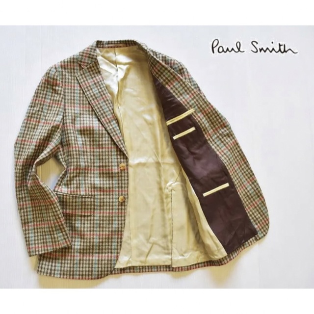 Paul Smith London ガンクラブチェック テーラードジャケット M 激安