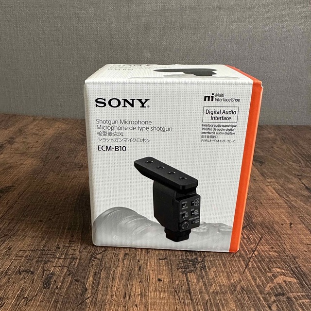 SONY ソニー ECM-B10 ショットガンマイクロホン　マイク　未使用品カメラ