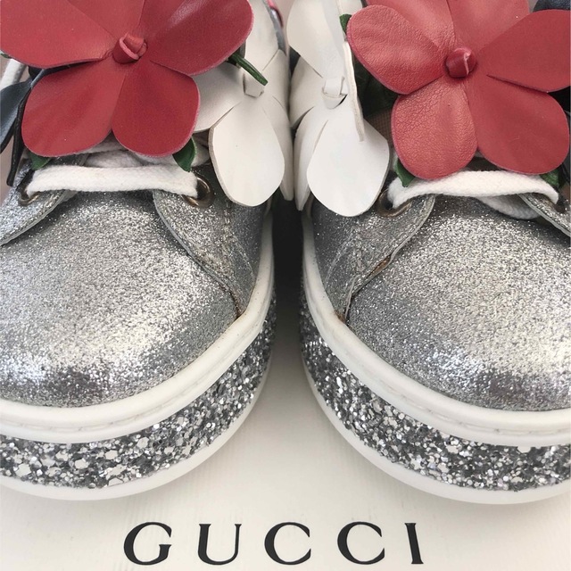 Gucci - 【お取置き中】グッチチルドレン 新品シューズ 28の通販 by