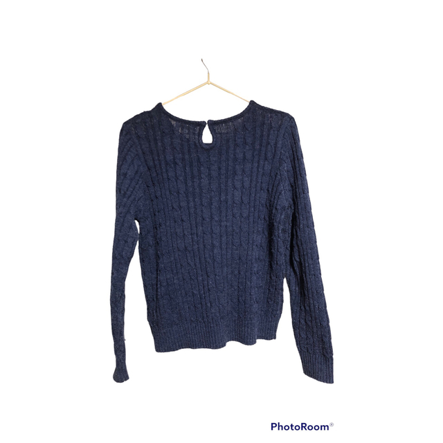 紺色のセーター　Mサイズ レディースのトップス(ニット/セーター)の商品写真