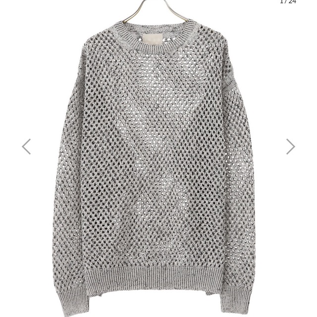 YOKE - 求 yoke 22ss Meshed Knit Crewneckの通販 by おーが's shop