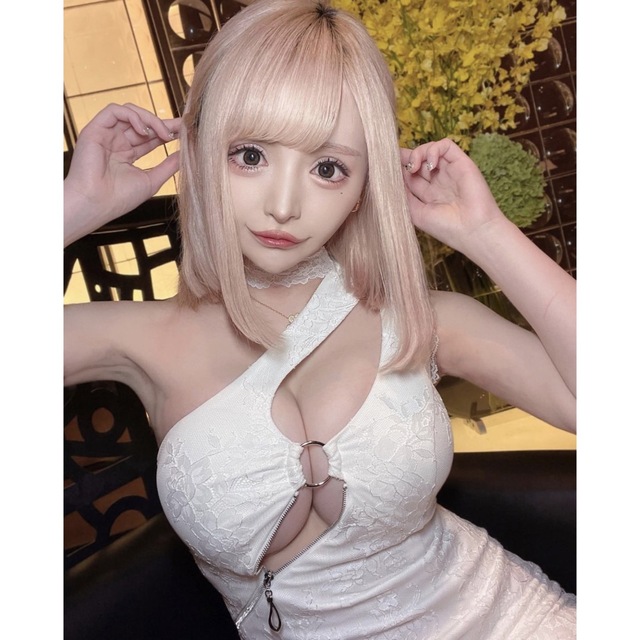 待望の再入荷! 2625*ジップ×リングフープ/ワンショルダードレスwhM