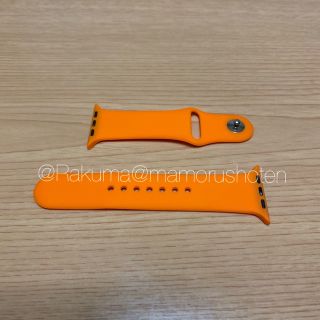 Apple Watch band orange(ラバーベルト)