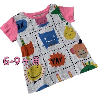 ネクスト(NEXT)の●未使用●6-9ヶ月　キャラクター　Tシャツ(ロンパース)