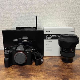 ソニー(SONY)のSony α7Ⅳ ボディ SIGMA 24-70 f2.8 DG DN(ミラーレス一眼)